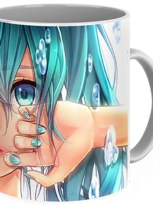 Кухоль вокалоїд хацуне міку перший звук з майбутнього vc 02.15 "kg"