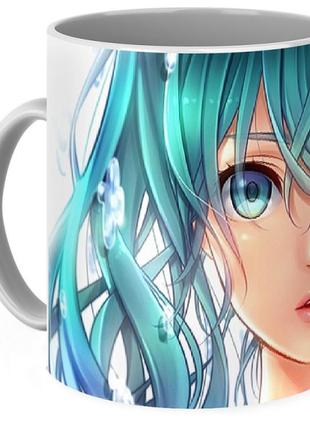 Кухоль вокалоїд хацуне міку перший звук з майбутнього vc 02.15 "kg"