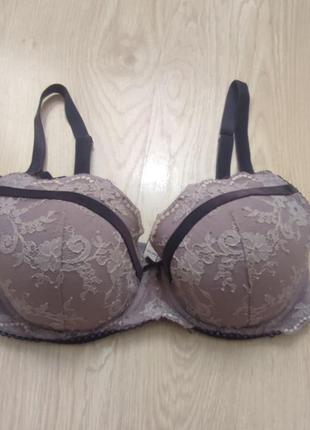 Бюстгальтер ажурний бюст мереживний ліф victoria's secret 32ddd 70ddd 70ee 70g 70ff