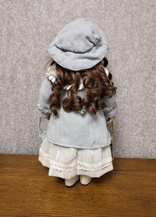 Коллекционная фарфоровая кукла alberon английская2 фото