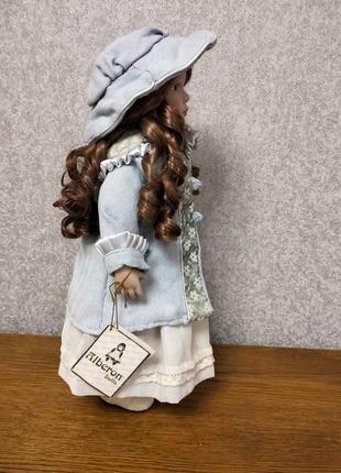 Коллекционная фарфоровая кукла alberon английская5 фото