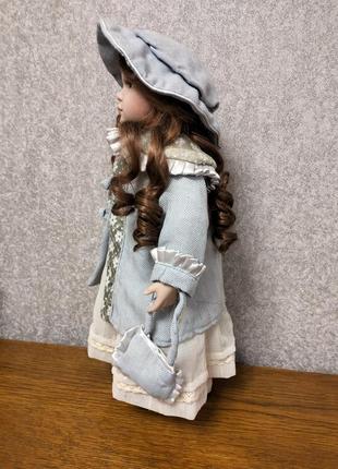 Коллекционная фарфоровая кукла alberon английская3 фото