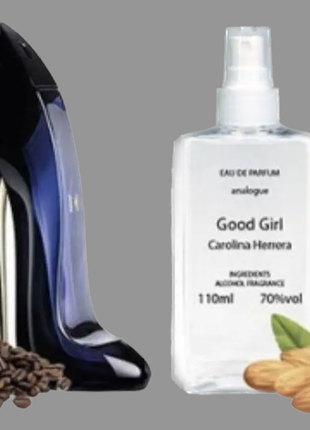 Good girl (каролина эррера гуггер) 65 мл - женский парфюм (пробник)2 фото