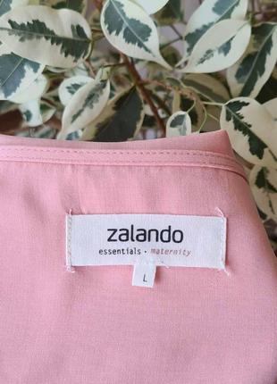 Натуральная летняя блузка из вискозы  zalando 🌺5 фото