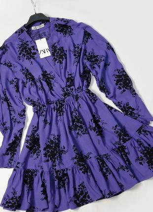 Нове плаття в принт zara2 фото