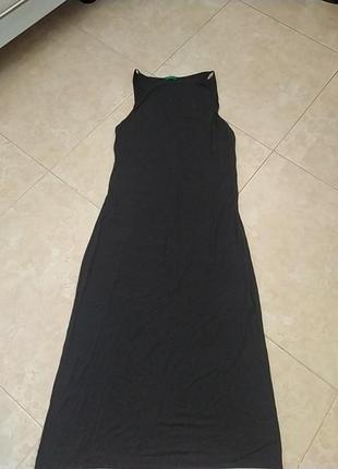 Сукня чорна віскоза beneton3 фото