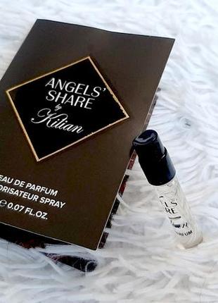 Kilian angels' share💥оригинал миниатюра пробник 2 мл mini spray книжка цена за 1мл3 фото