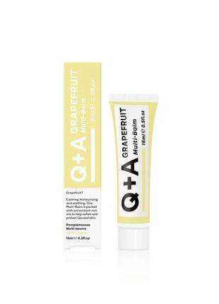 Багатофункціональний бальзам із грейпфрутом q+a grapefruit multi-balm, 150мл