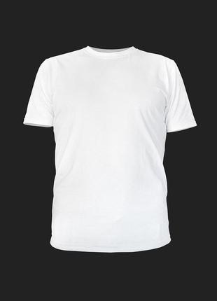 Мужская базовая футболка, трикотажные футболки. летняя футболка 46-54р5 фото