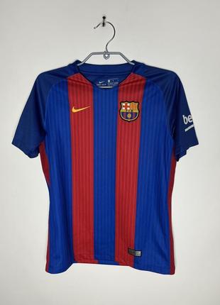 F.c. barcelona футболка детская 12/13 лет1 фото