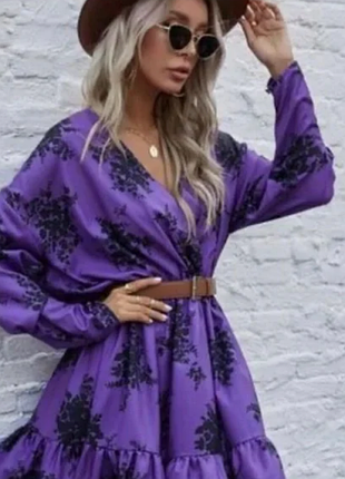 Нове плаття в принт zara3 фото