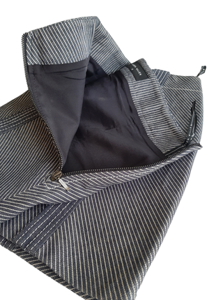 Джинсовая юбка с люверсами karen millen юбка размер 12/l3 фото