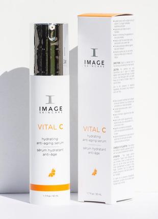 Зволожувальна anti-age сироватка з вітаміном з vital з hydrating anti-aging serum i image3 фото