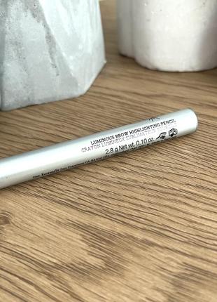 Оригінал benefit high brow glow a brow lifting pencil олівець хайлайтер для брів оригинал карандаш хайлайтер2 фото