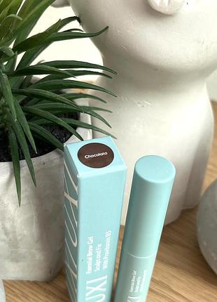 Оригинальный uxi beauty essential brow gel стойкий гель для бровей chocolata оригинал...