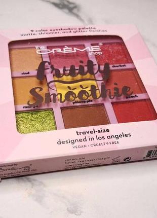 Палетка тіней the creme shop fruity smoothie eyeshadow palette