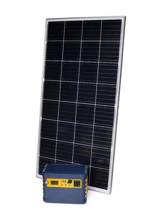 Портативная станция brazzers brprs-1024w+poly solar panel 160w, ac/220v/1.1kw pure sine wave