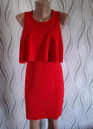 Літне червоне жіноче плаття