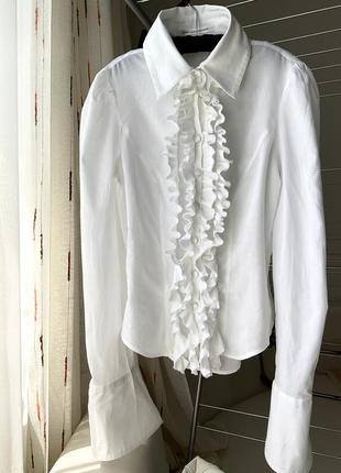 Diane von furstenberg батистова блуза сорочка бавовна2 фото