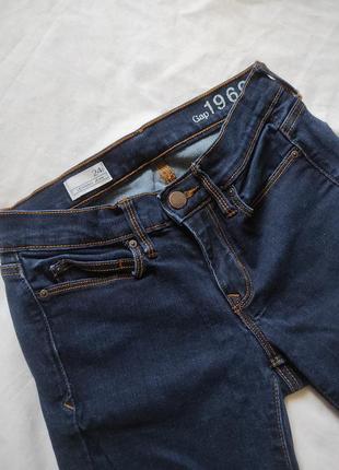 Темно-синие джинсы, скини4 фото