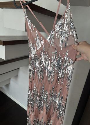 Вечернее платье zara лимитированная коллекция р.xs3 фото