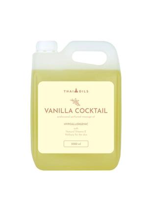 Профессиональное массажное масло «vanilla cocktail» 3000 ml  daymart1 фото