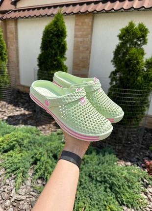 Крокси жіночі p406-4 салатові 36/37