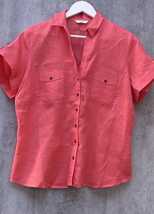 Лляна сорочка marks spenser