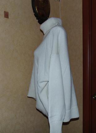 Фирменный комфортный теплый широкий свитер (размер универсальный от м до 2хl