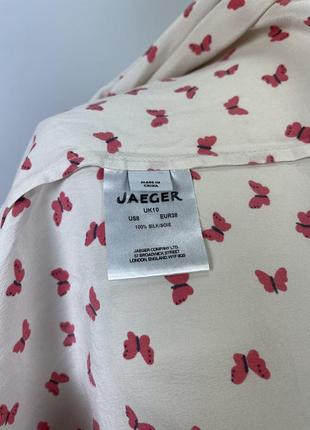 Шелковая блуза jaeger8 фото