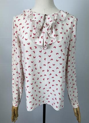 Шелковая блуза jaeger2 фото