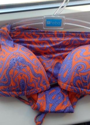 Модный польский купальник на завязках