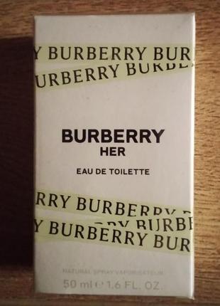 Туалетна вода burberry her1 фото
