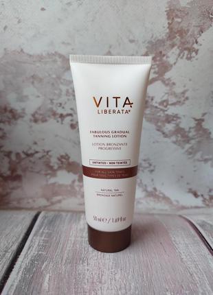 Лосьон для постепенного загара vita liberata lotion bronzante progressive1 фото