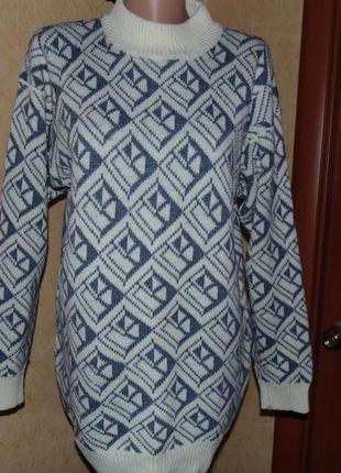 Комфортний теплий светр (заміри)