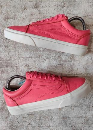 Кеды vans old skool ориги ванс олд скул кожаные