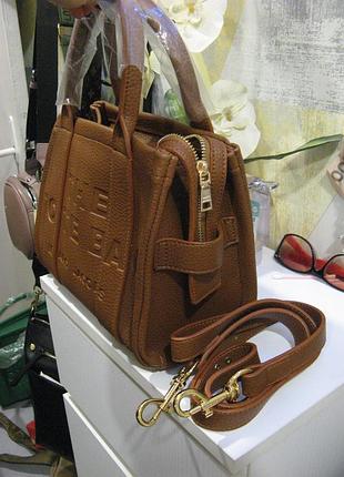 Сумка женская   marc jacobs mini tote bag leather 10
