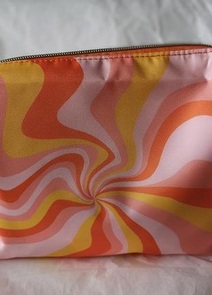 Sephora summer rays cosmetic bag яркая вместительная косметичка