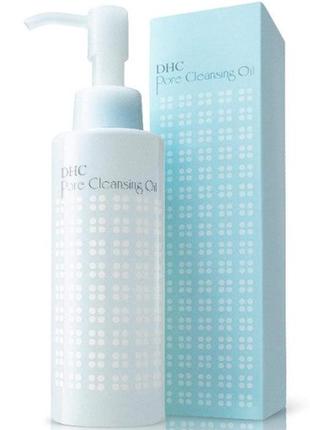 Гидрофильное очищающее масло для жирной кожи склонной к акне dhc pore cleansing oil, 150 мл