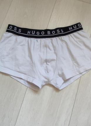 Трусы базовые боксерки мужские коттоновые hugo boss м m 10