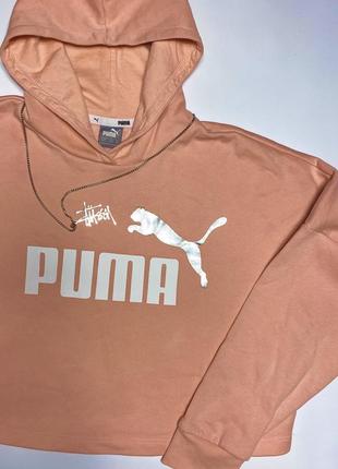 Укороченное худи puma