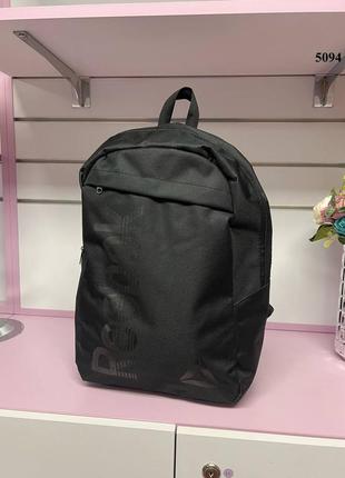 Черный практичный стильный качественный спортивный рюкзак унисекс4 фото