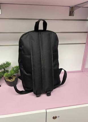 Чорний практичний стильний якісний спортивний рюкзак унісекс5 фото