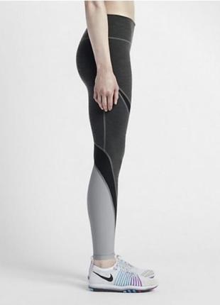 Nike power legendary tight fbric twist лосины , леггинсы4 фото