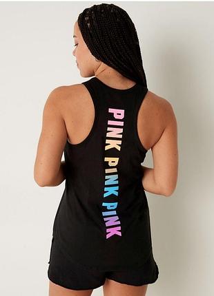 Майка victoria's secret pink футболка victoria's secret pink