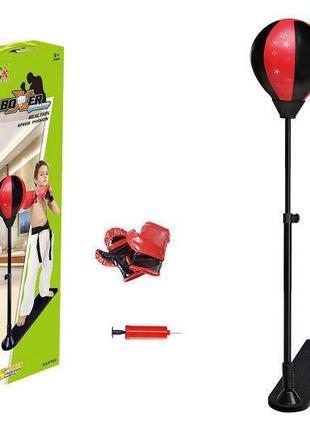 Боксерский набор со стойкой wt660 боксерская груша боксерские перчатки