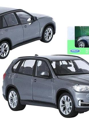 Машина металлическая 24052w "welly"1:24 bmw x5, бмв 2 цвета