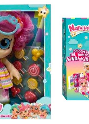 Кукла нэнси "nancy doll" с аксессуарами donatina kindi kids nc2412