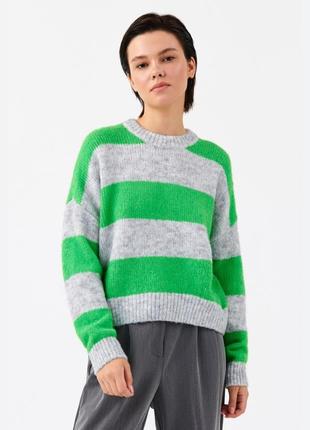 Стильный укороченный свитшот🌿джемпер🌿прямого кроя, оверсайз primark(размер 10-12)