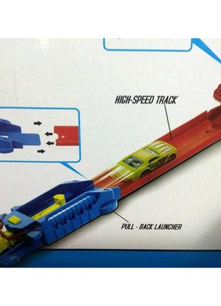 Трек с запуском "hot wheel" "scorpions sting" (+1 машинка) 27004 фото